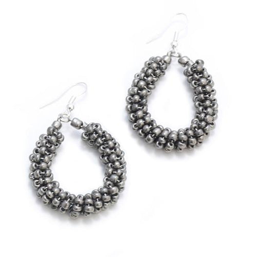 Beaded Loop Earrings - Shopthatapp.ca