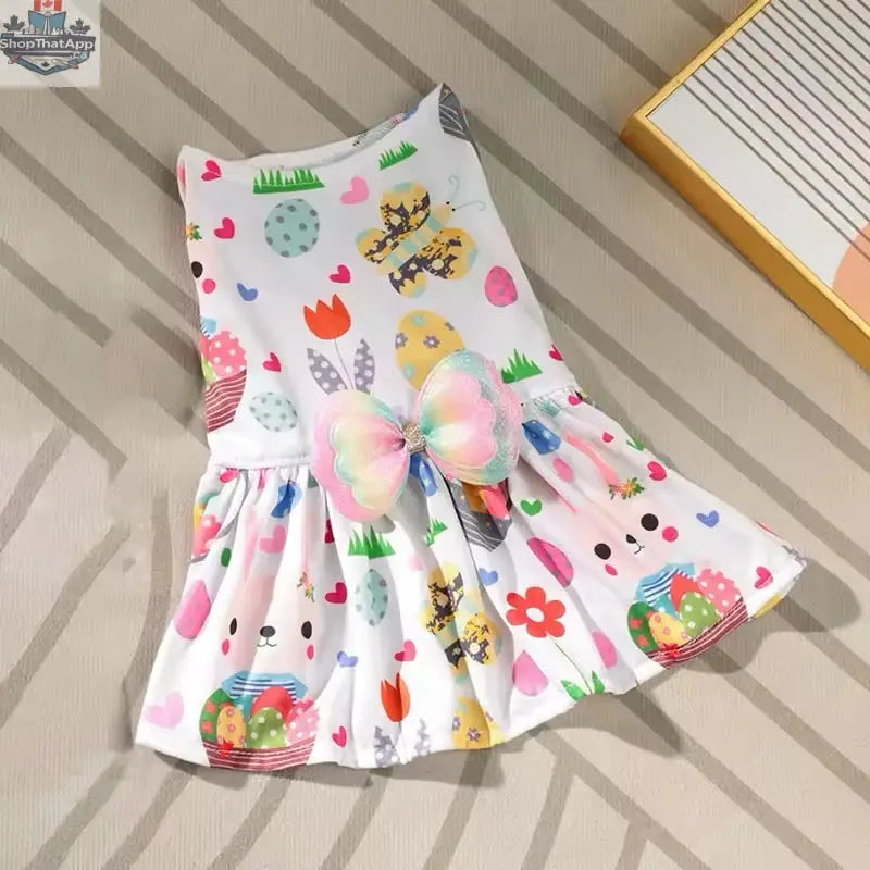 Easter Dog Dress – Festive Luxury Dog Dress for Spring Celebrations - Shopthatapp.ca