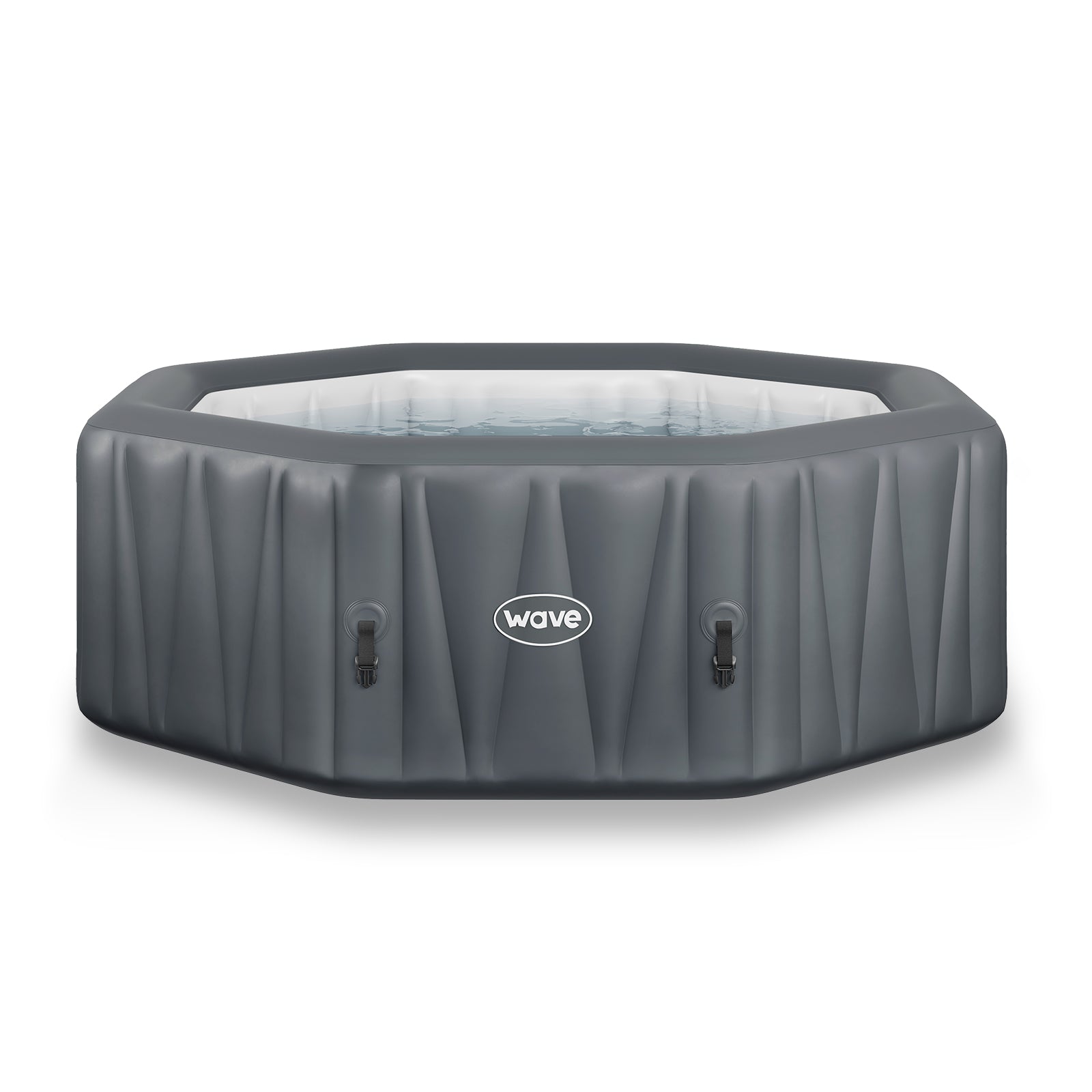 Wave | Aegean | 6-Person Inflatable Hot Tub | Octagon | Integrated Heater - Www.Shopthatapp.ca
