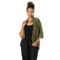 Sage Green Popcorn Knit Cardigan for Effortless Style and Comfort - Shopthatapp.ca