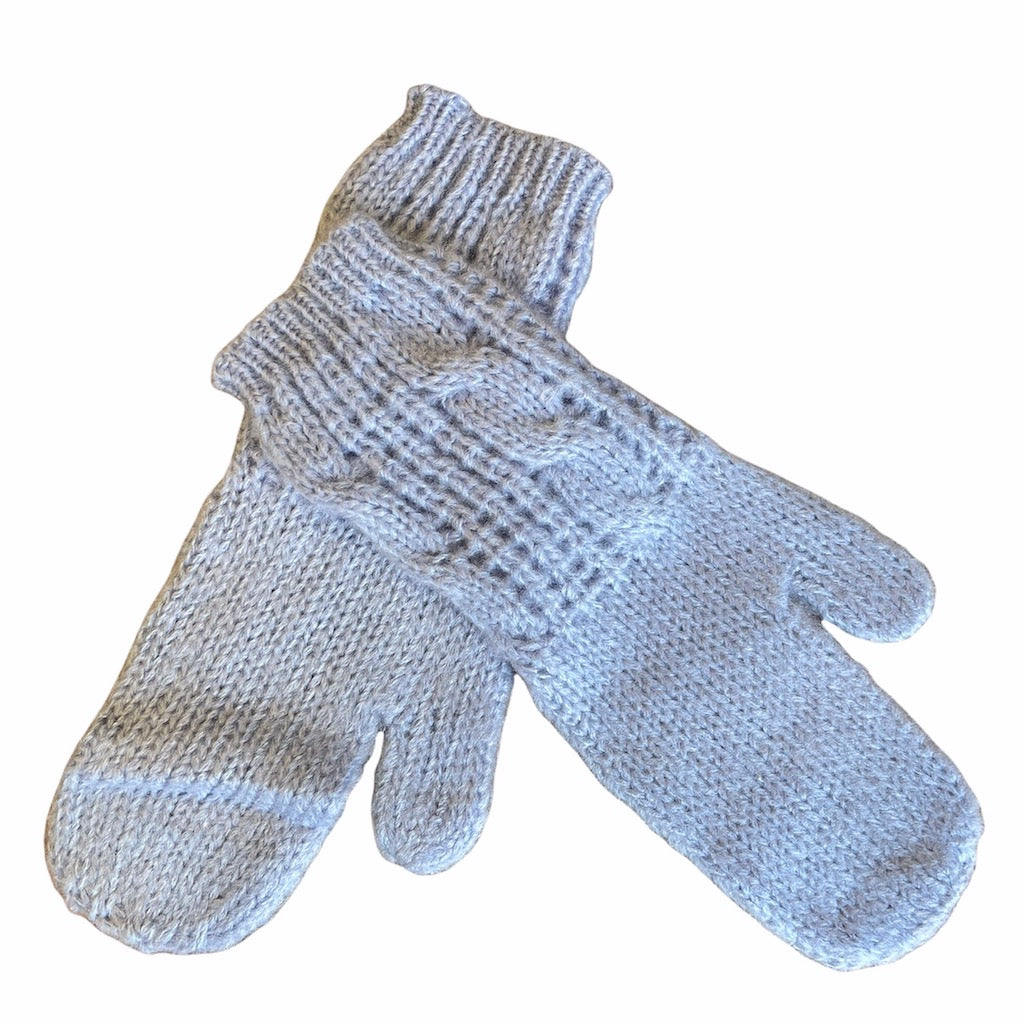 Cable Knit Mittens - Shopthatapp.ca