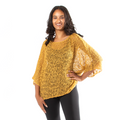 Popcorn Knit Top Saffron - Cozy and Stylish Sweater - Shopthatapp.ca