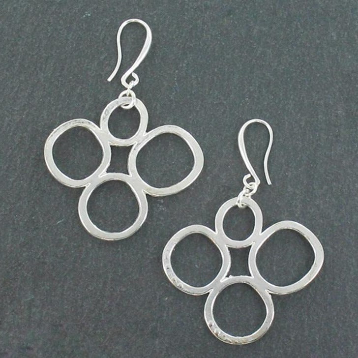 Bubble Earrings in Silver Plate – Elegant Silver Plate Bubble Earrings for Every Occasion - Shopthatapp.ca