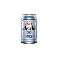 Asahi Super Dry Alcohol-Free Beer - Premium 0.0 Non-Alcoholic Brew