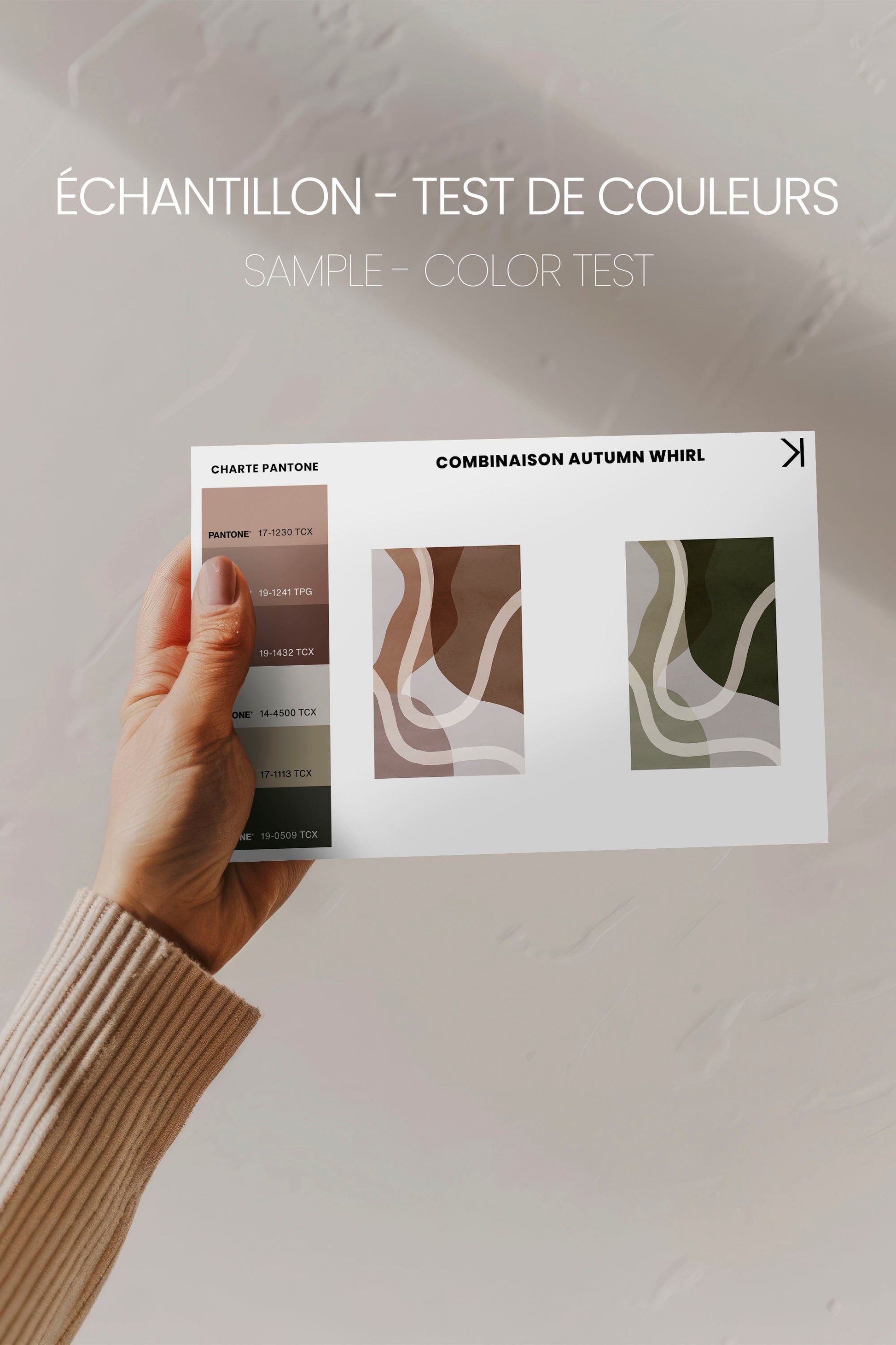 COMBINAISON AUTOMNE IMPRIMÉE WHIRL (2 TOILES IMPRIMÉES) - Shopthatapp.ca