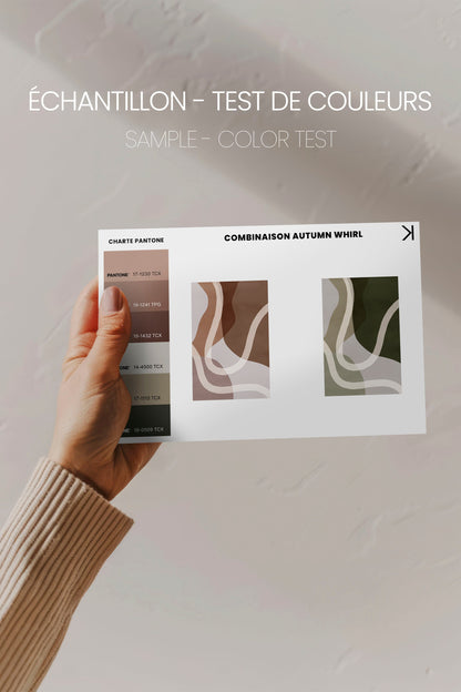 COMBINAISON AUTOMNE IMPRIMÉE WHIRL (2 TOILES IMPRIMÉES) - Shopthatapp.ca