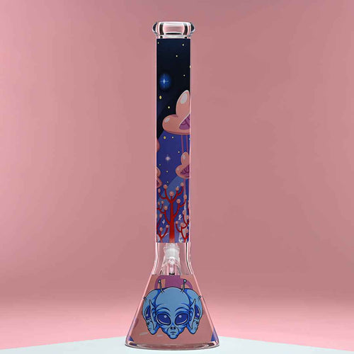 18" Alien Beaker Bong – 9mm Thick Glass