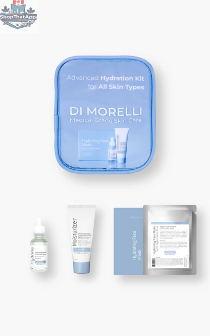 Advanced Hydration Kit for All Skin Types - With Bag - Shopthatapp.ca