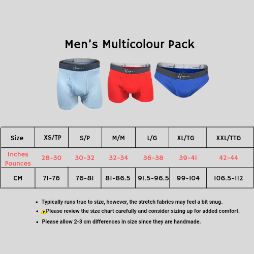 3-Pack, Multicolour Pack - Www.Shopthatapp.ca