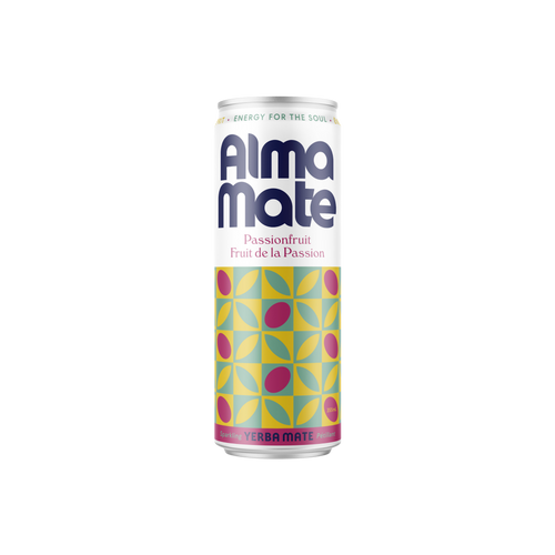 Alma Mate Passionfruit - Refreshing Natural Energy Drink - Shopthatapp.ca