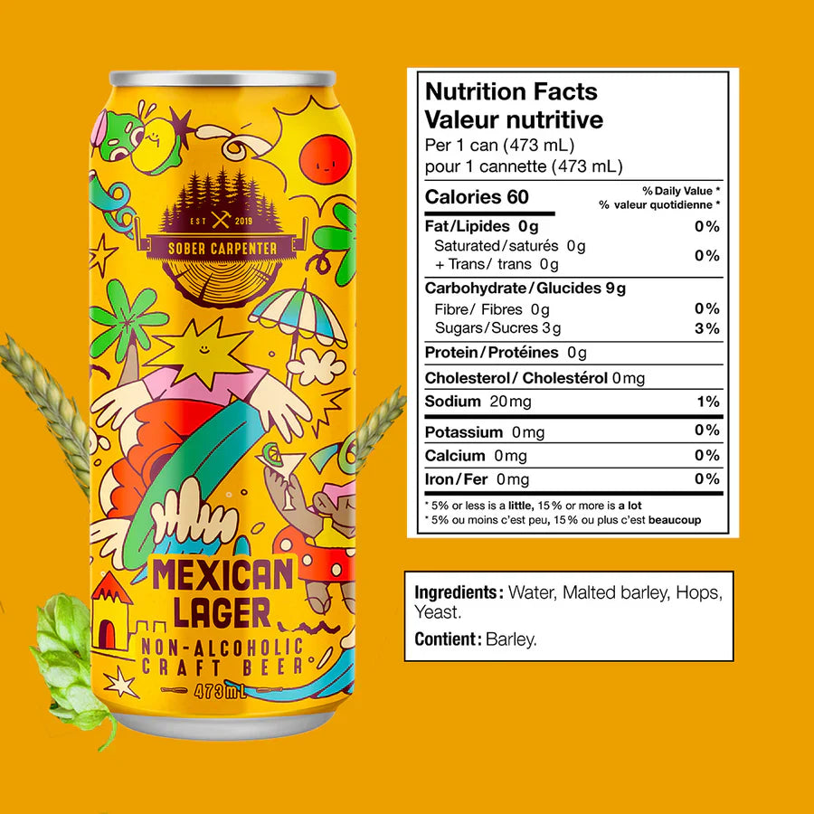 Sober Carpenter Mexican Lager - Limited Artist Edition