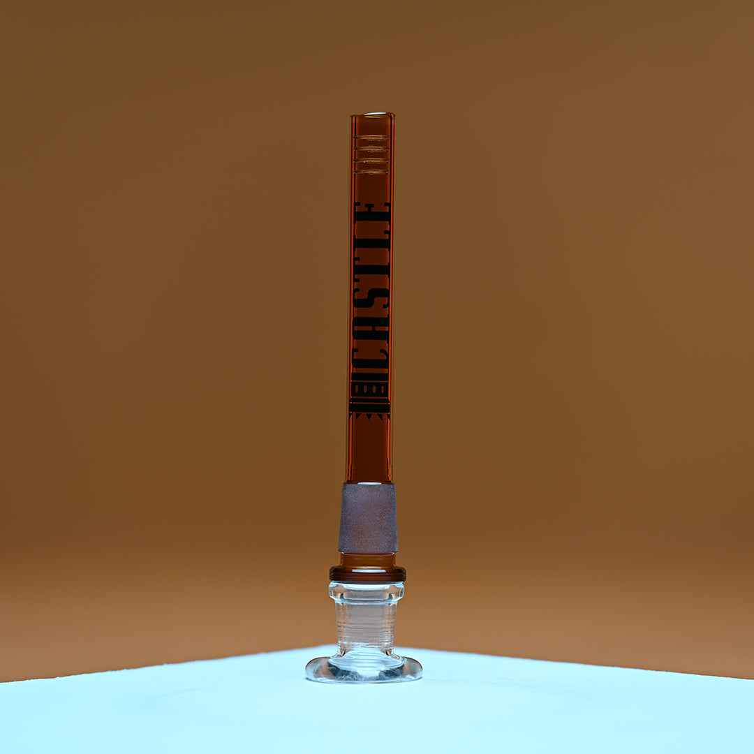 5.75" 8-Slit Diffused Downstem – Borosilicate Glass Upgrade