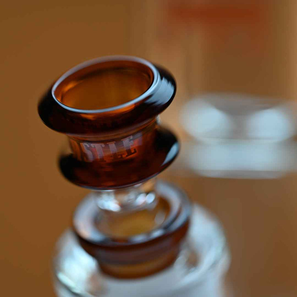 14" 9mm Beaker Bong with Colored Logo
