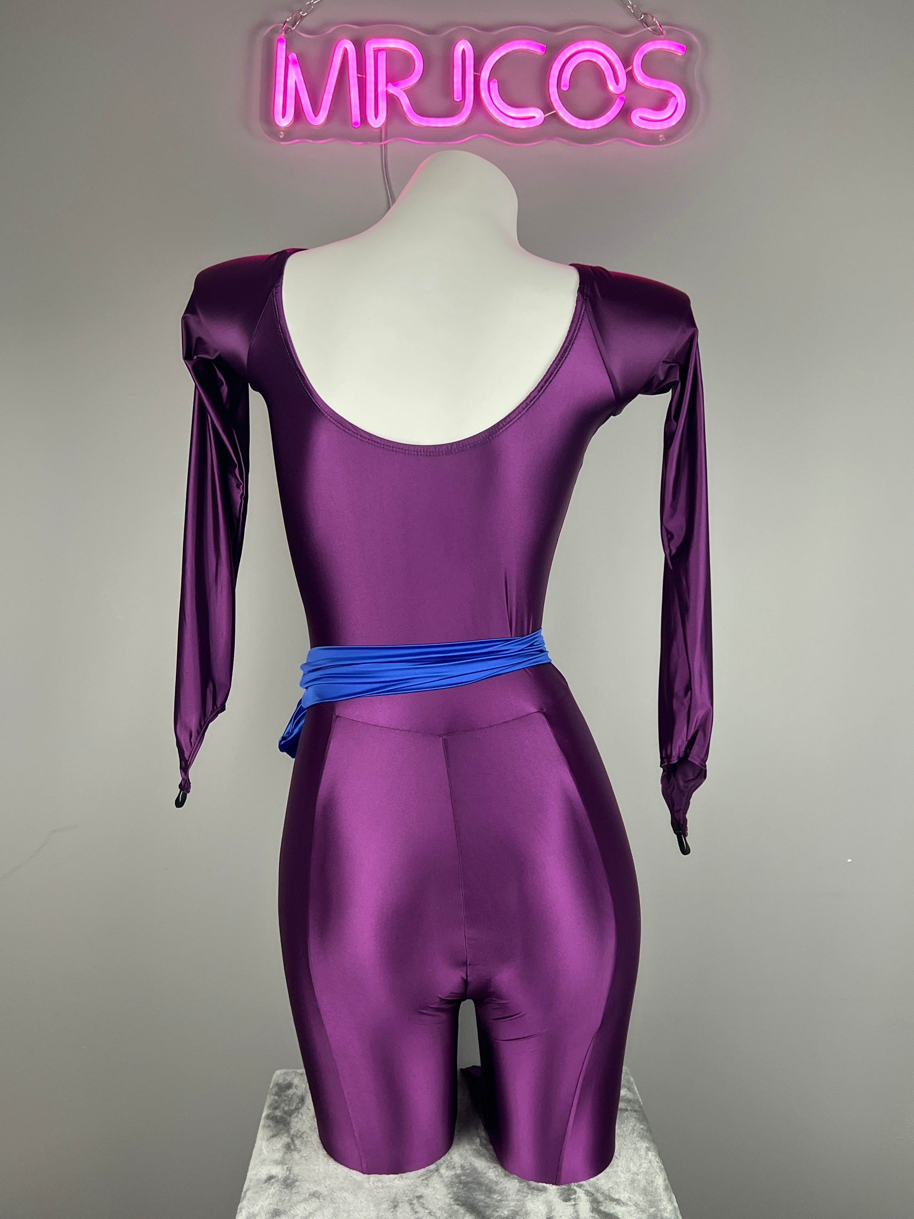 Anime Cat's Eye Cosplay Costume Spandex Full Bodysuit Jumpsuit - Shopthatapp.ca