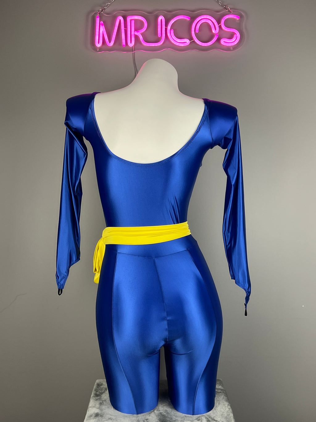 Anime Cat's Eye Cosplay Costume Spandex Full Bodysuit Jumpsuit - Shopthatapp.ca