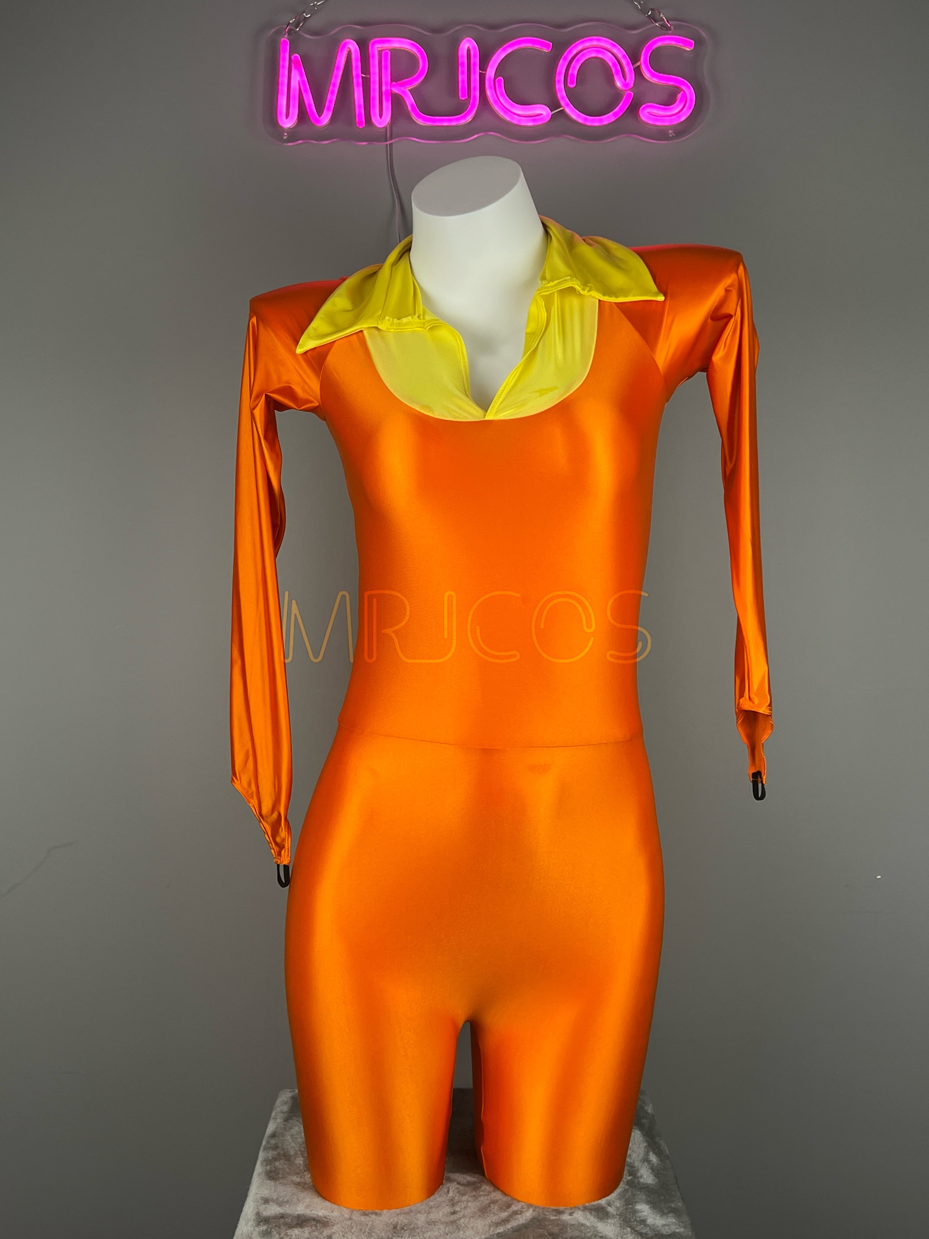 Anime Cat's Eye Cosplay Costume Spandex Full Bodysuit Jumpsuit - Shopthatapp.ca
