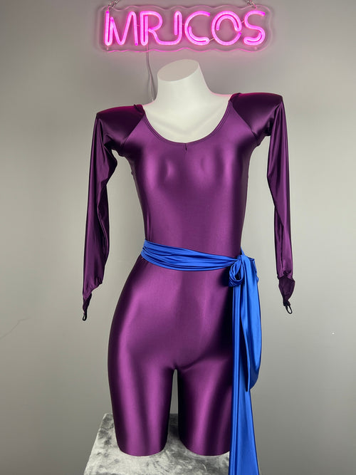 Anime Cat's Eye Cosplay Costume Spandex Full Bodysuit Jumpsuit - Shopthatapp.ca
