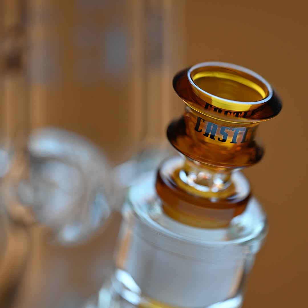 18" Anubis Beaker Bong - 9mm Thick Glass