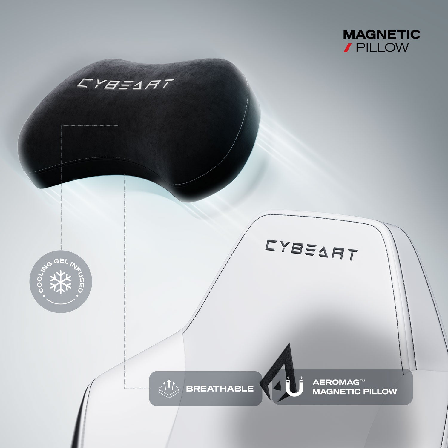 Apex Series Arctic White Gaming Chair - Ultimate Comfort and Style - Shopthatapp.ca