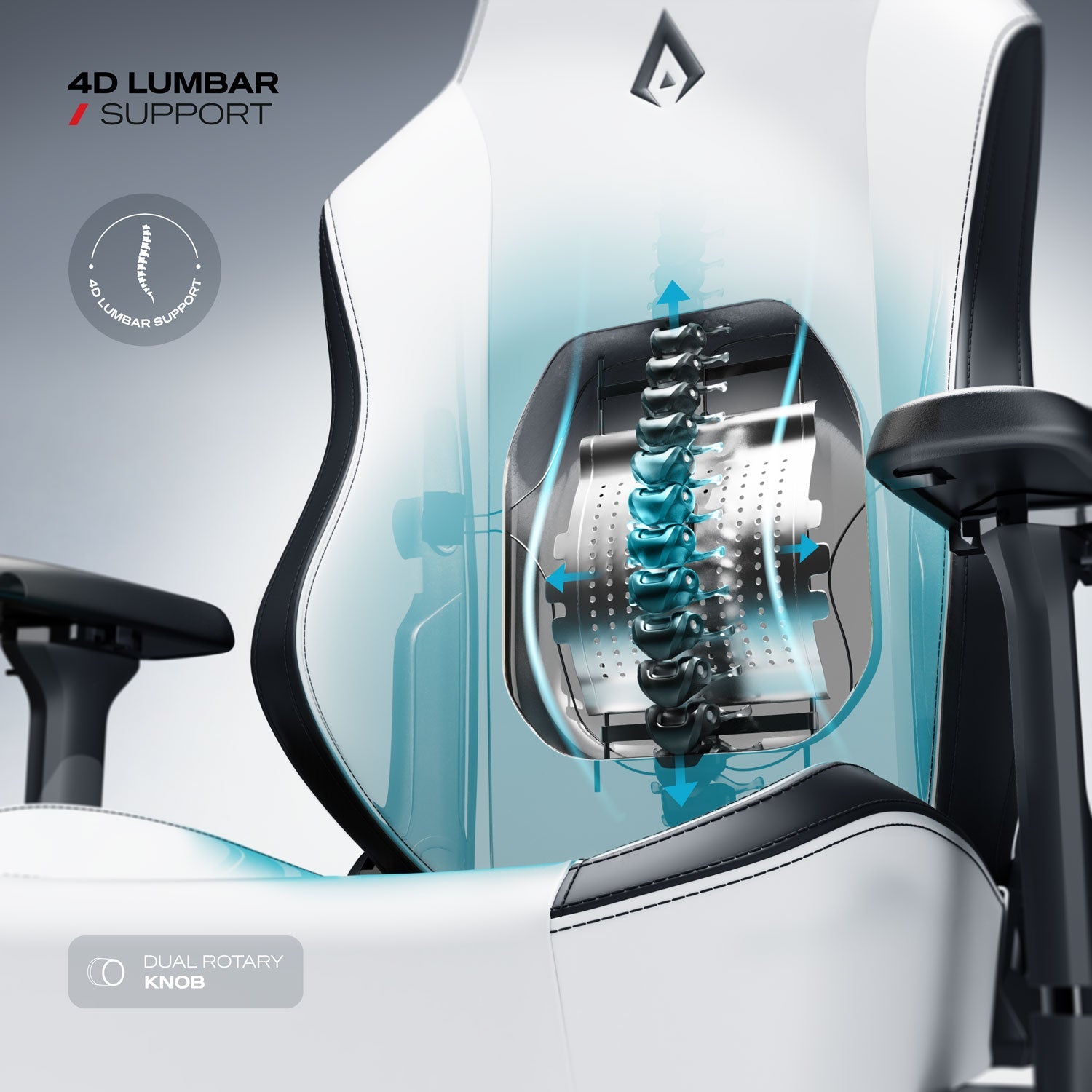 Apex Series Arctic White Gaming Chair - Ultimate Comfort and Style - Shopthatapp.ca
