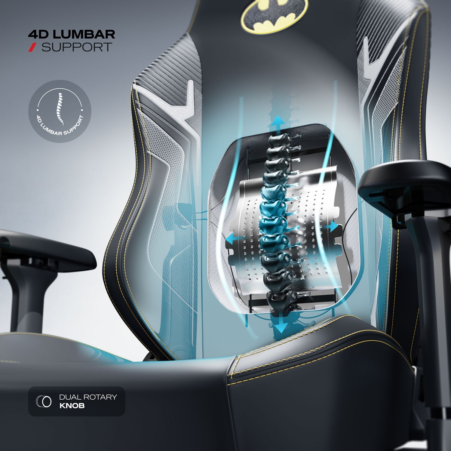 Batman Gaming Chair - Ultimate Comfort and Style for Gamers - Shopthatapp.ca