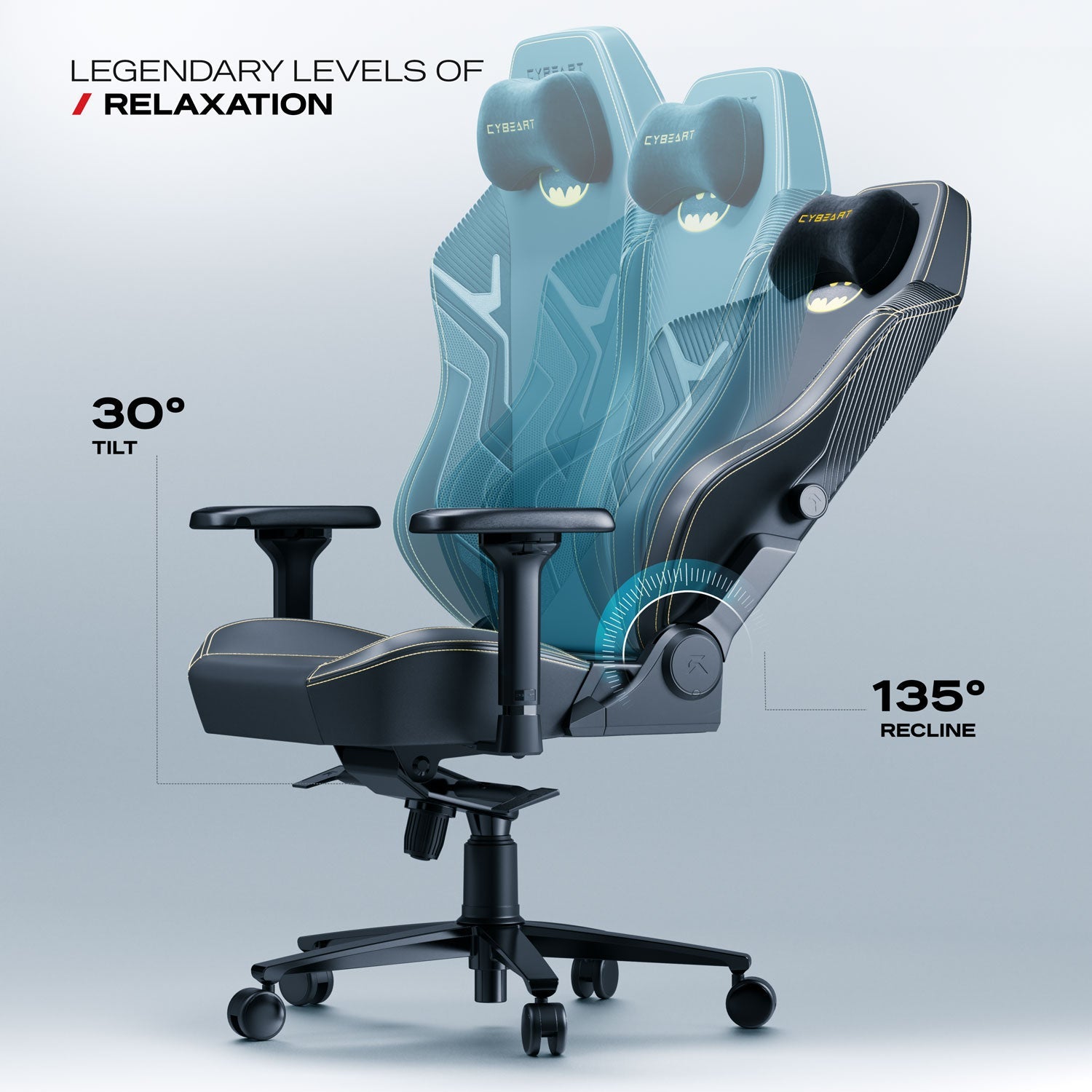 Batman Gaming Chair - Ultimate Comfort and Style for Gamers - Shopthatapp.ca
