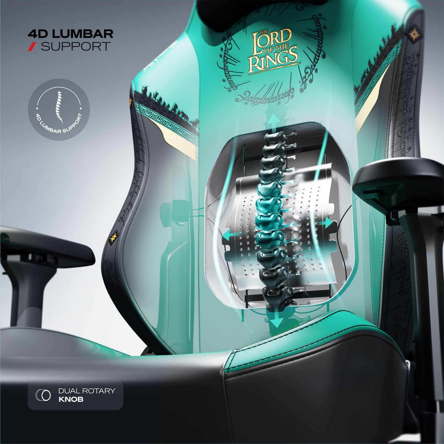 Lord of the Rings Gaming Chair for Ultimate Comfort and Support - Shopthatapp.ca