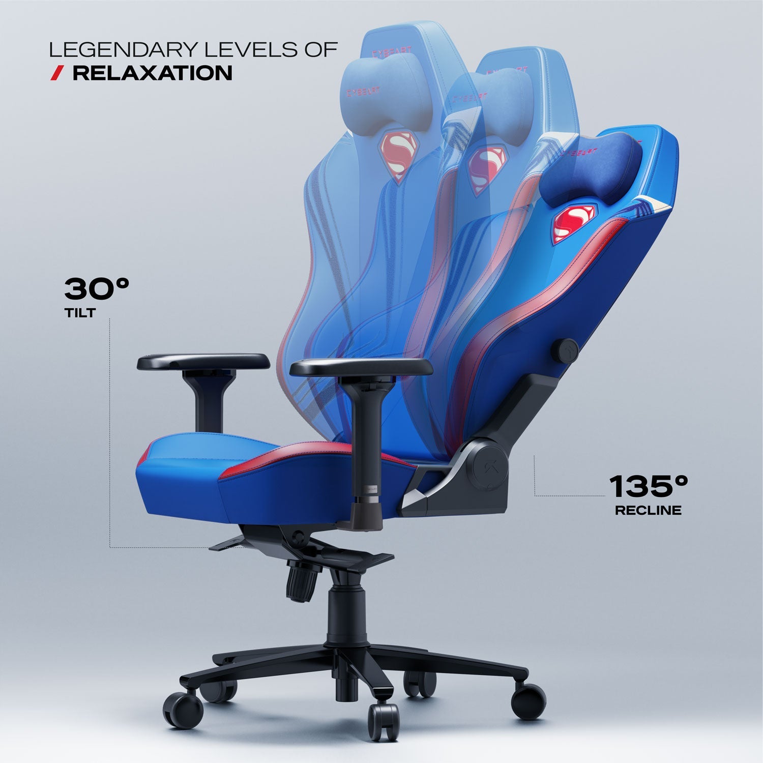 Superman Gaming Chair - Shopthatapp.ca