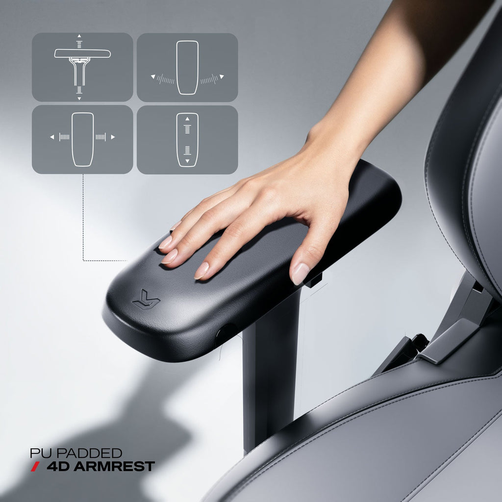 Apex Series X11 Gray Gaming Chair for Ultimate Comfort and Style - Shopthatapp.ca