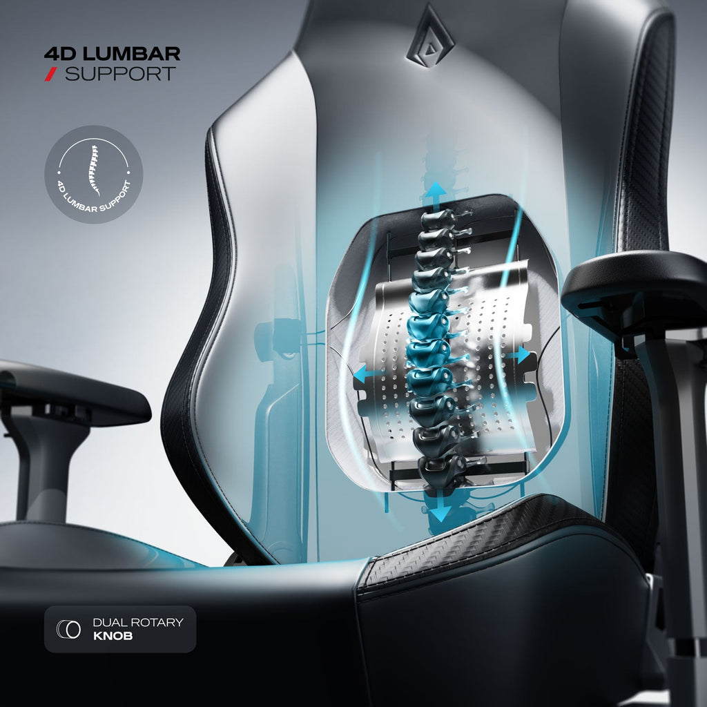 Apex Series Gaming Chair - Ghost Edition for Ultimate Comfort and Performance - Shopthatapp.ca