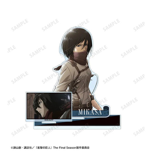 Attack on Titan Anime Merch - Mikasa Ackerman BIG Acrylic Stand w/Part - Www.Shopthatapp.ca