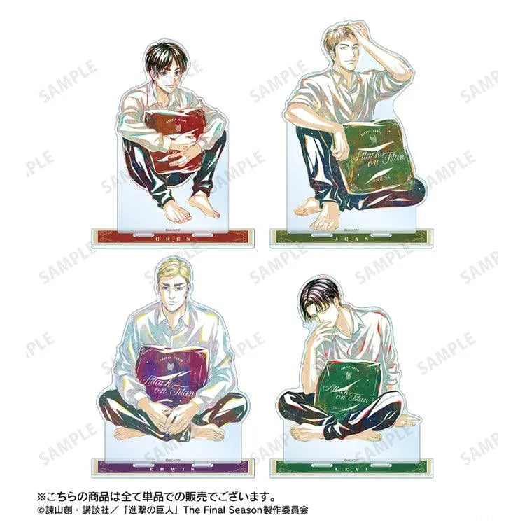 Attack on Titan Anime Merch - New Illustration Erwin Relax ver. Big Acrylic Stand - Www.Shopthatapp.ca