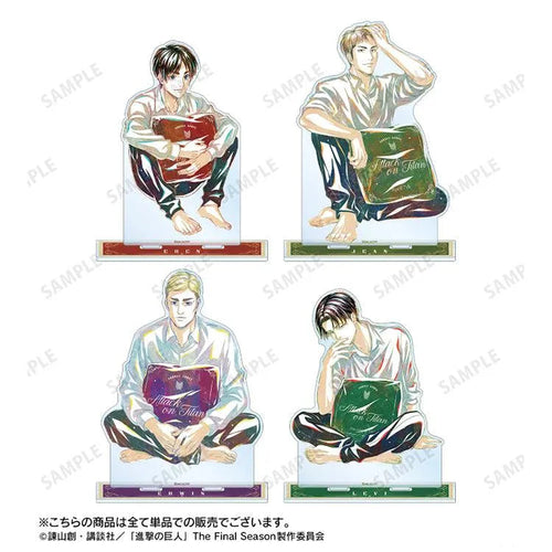 Attack on Titan Anime Merch - New Illustration Erwin Relax ver. Big Acrylic Stand - Www.Shopthatapp.ca