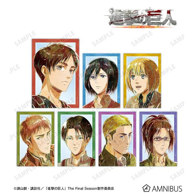 Attack on Titan Anime Merch - Trading Ani-Art Vol.2 Acrylic Card (1 Random) - Www.Shopthatapp.ca