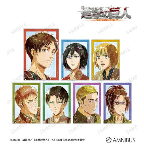 Attack on Titan Anime Merch - Trading Ani-Art Vol.2 Acrylic Card (1 Random) - Www.Shopthatapp.ca