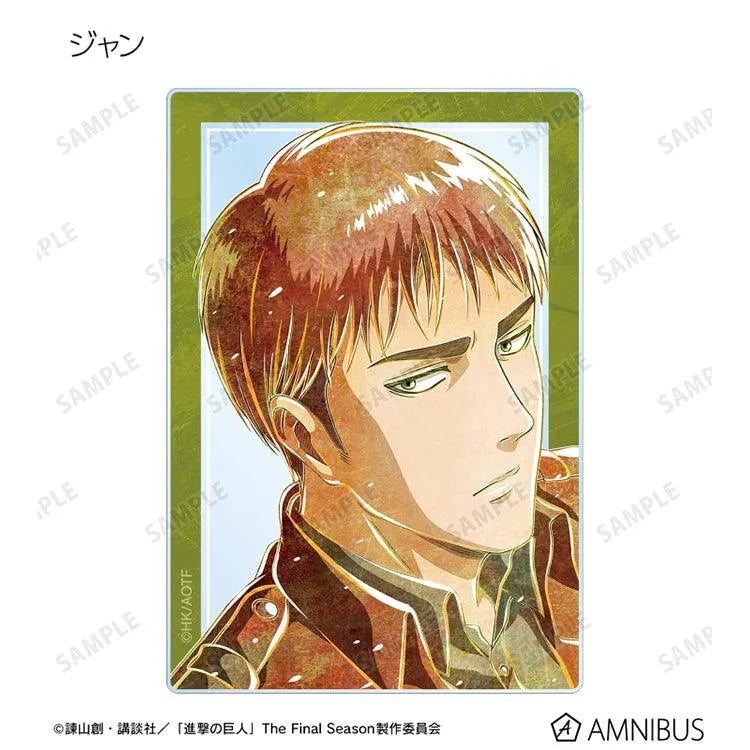 Attack on Titan Anime Merch - Trading Ani-Art Vol.2 Acrylic Card (1 Random) - Www.Shopthatapp.ca