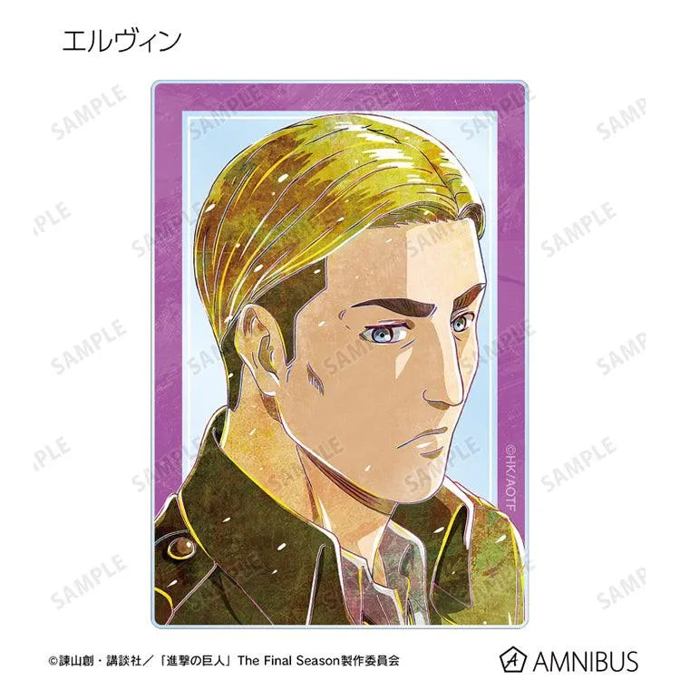 Attack on Titan Anime Merch - Trading Ani-Art Vol.2 Acrylic Card (1 Random) - Www.Shopthatapp.ca