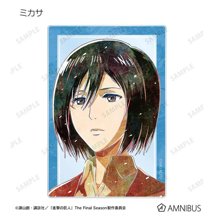 Attack on Titan Anime Merch - Trading Ani-Art Vol.2 Acrylic Card (1 Random) - Www.Shopthatapp.ca