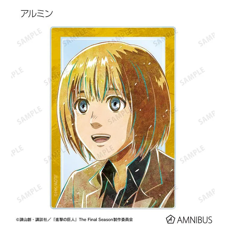 Attack on Titan Anime Merch - Trading Ani-Art Vol.2 Acrylic Card (1 Random) - Www.Shopthatapp.ca