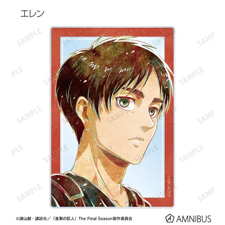 Attack on Titan Anime Merch - Trading Ani-Art Vol.2 Acrylic Card (1 Random) - Www.Shopthatapp.ca