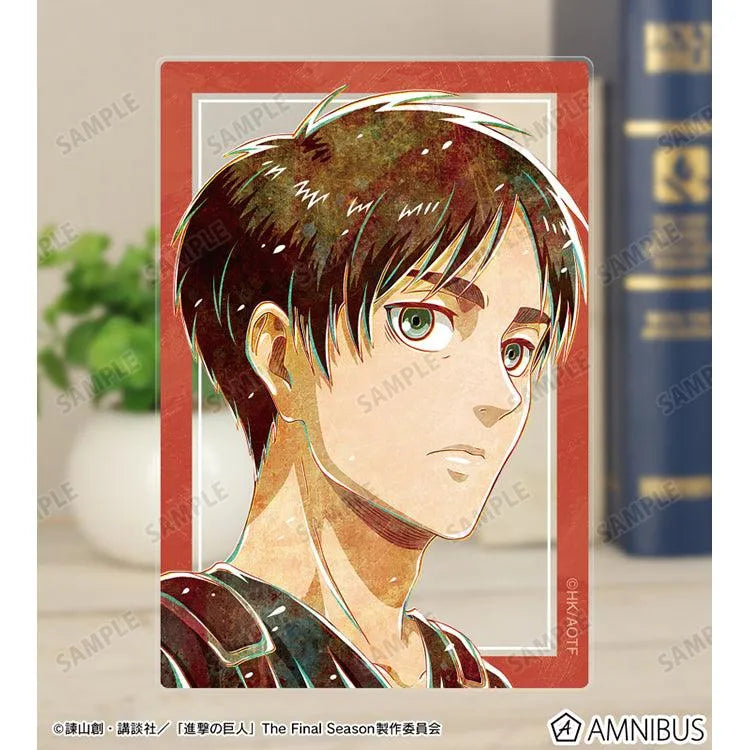 Attack on Titan Anime Merch - Trading Ani-Art Vol.2 Acrylic Card (1 Random) - Www.Shopthatapp.ca