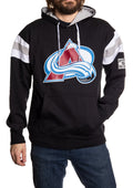 Colorado Avalanche Varsity Retro Style Hoodie - Shopthatapp.ca
