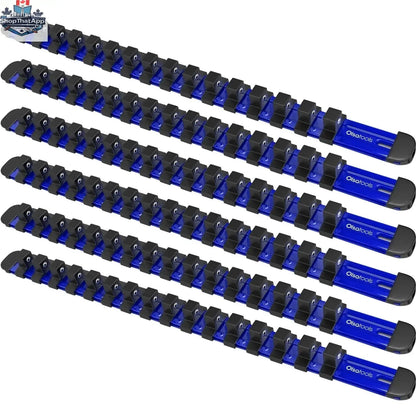 Aluminum Socket Organizer Rails with Locking End Caps - Shopthatapp.ca