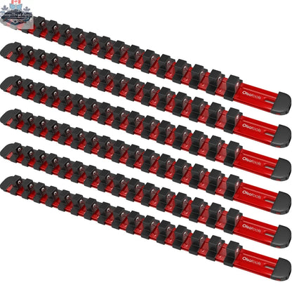 Aluminum Socket Organizer Rails with Locking End Caps - Shopthatapp.ca