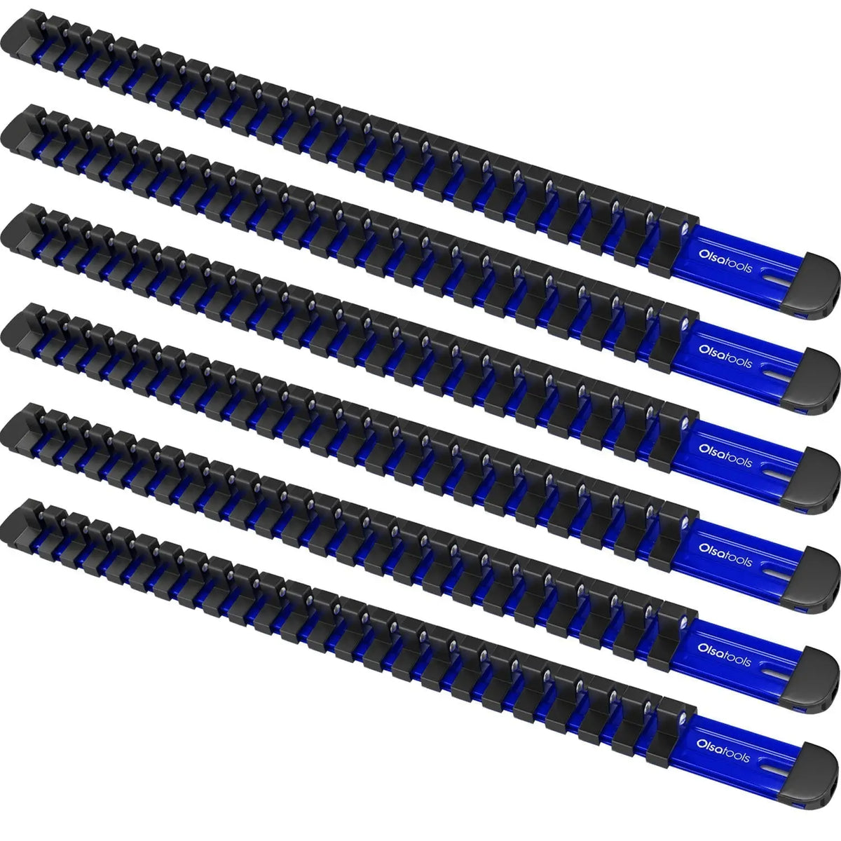 Aluminum Socket Organizer Rails with Locking End Caps - Shopthatapp.ca
