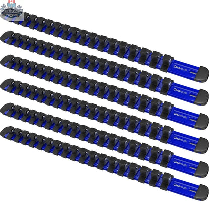Aluminum Socket Organizer Rails with Locking End Caps - Shopthatapp.ca