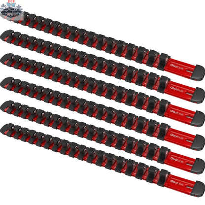 Aluminum Socket Organizer Rails with Locking End Caps - Shopthatapp.ca