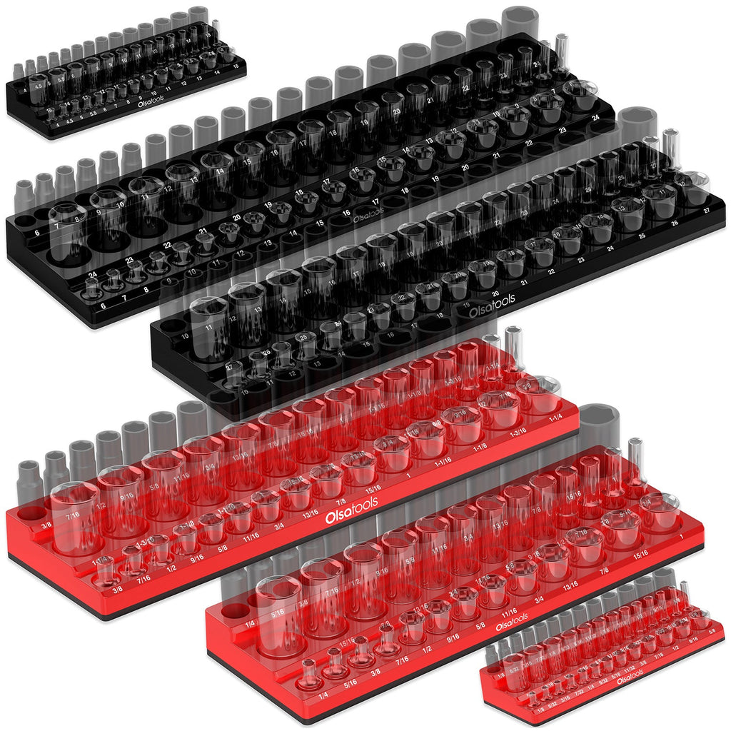 3-Row Magnetic Socket Holder - Shopthatapp.ca