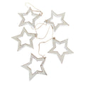 Hanging Wooden Star Decor - Open Wooden Stars String for Stylish Home Decoration - Shopthatapp.ca