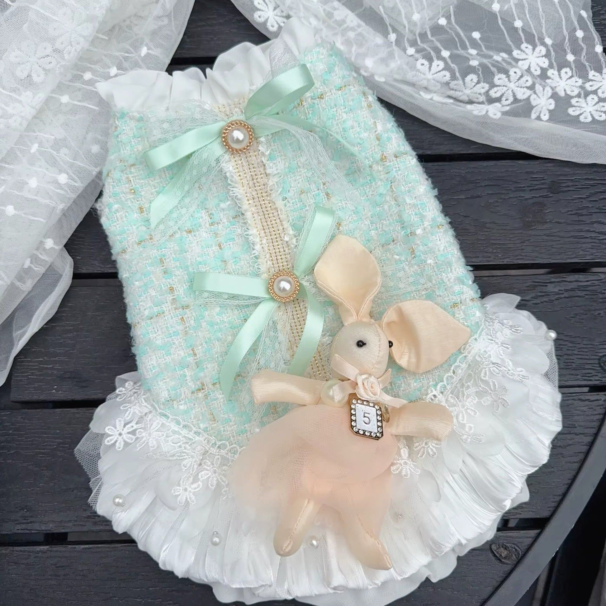 Coco Chewnel Easter Bunny Dress – Easter Dog Dress - Shopthatapp.ca